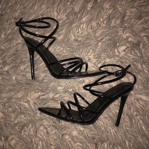 Black Fashion Nova Heel